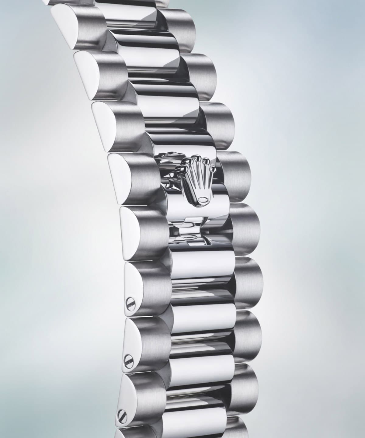 Rolex three-piece link President bracelet