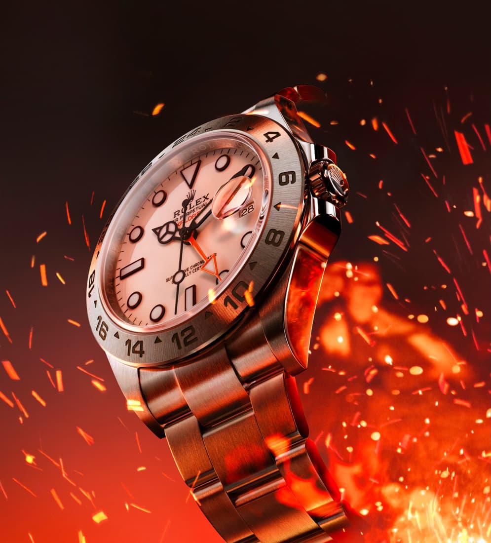 Rolex Explorer II Oyster, Oystersteel