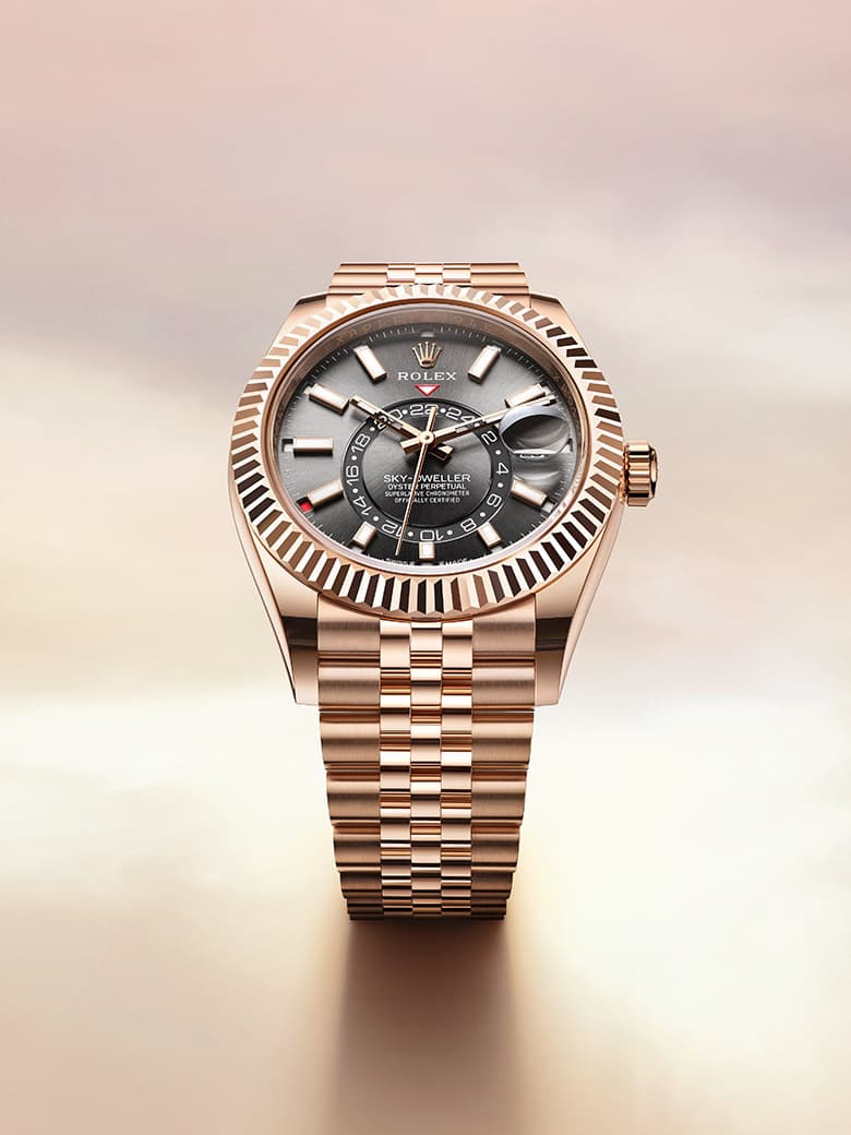 Rolex Sky-Dweller Oyster, Everose gold