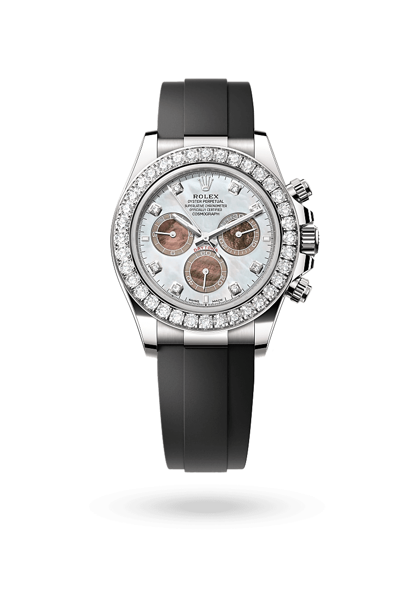 Rolex Cosmograph Daytona - Oyster, 40 mm, white gold and diamonds