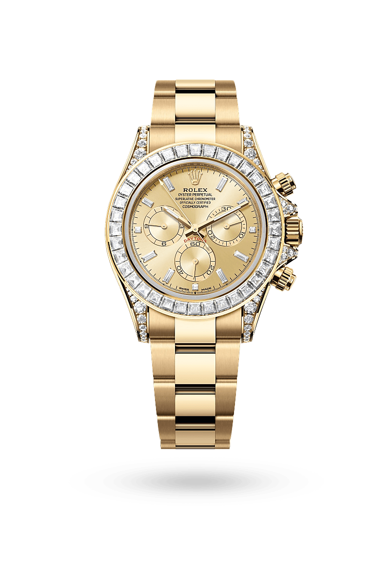 Rolex Cosmograph Daytona - Oyster, 40 mm, yellow gold and diamonds