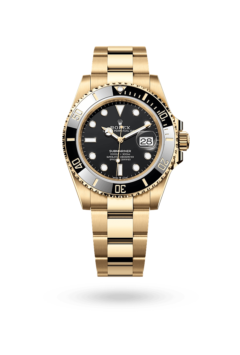 Rolex Submariner Date - Oyster, 41 mm, yellow gold