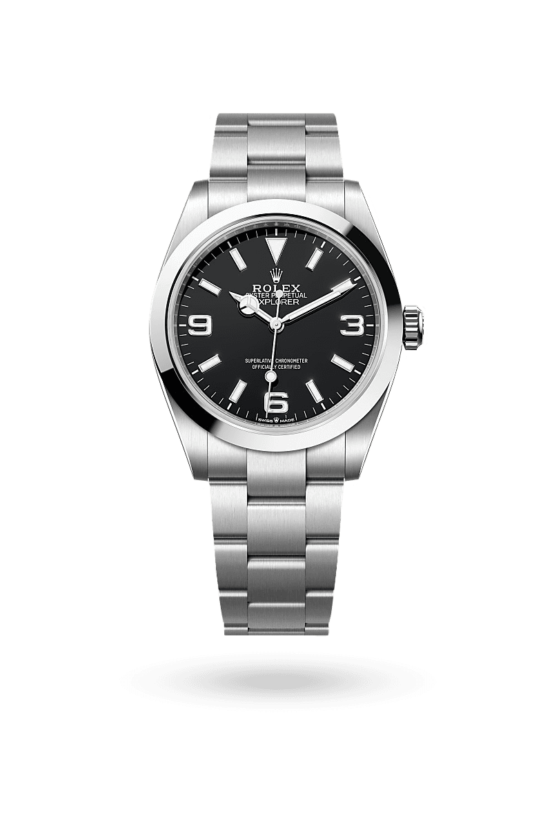Rolex Explorer 40 - Oyster, 40 mm, Oystersteel