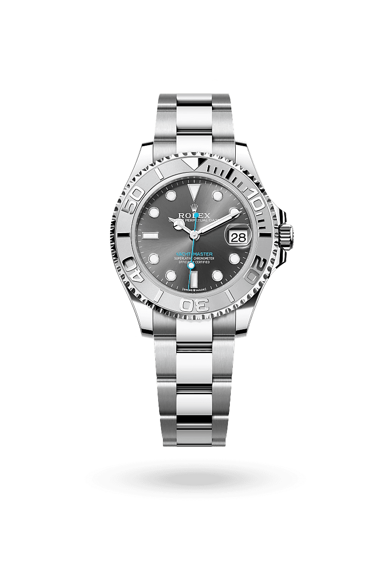 Rolex Yacht-Master 37 - Oyster, 37 mm, Oystersteel and platinum