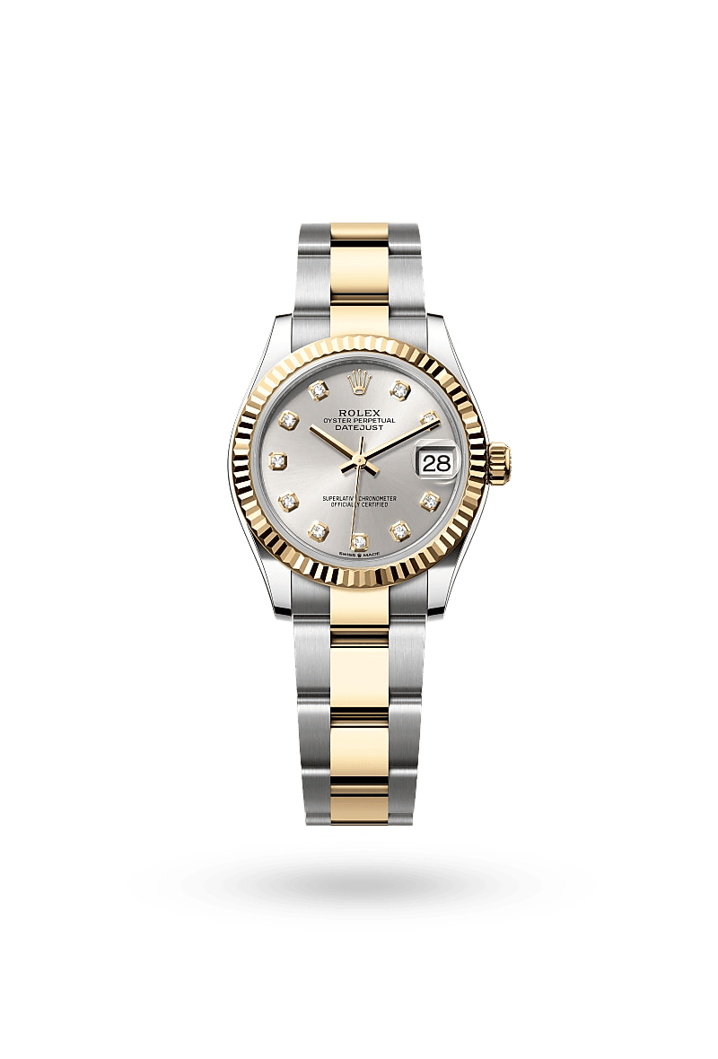 Rolex Datejust 31 - Oyster, 31 mm, Oystersteel and yellow gold