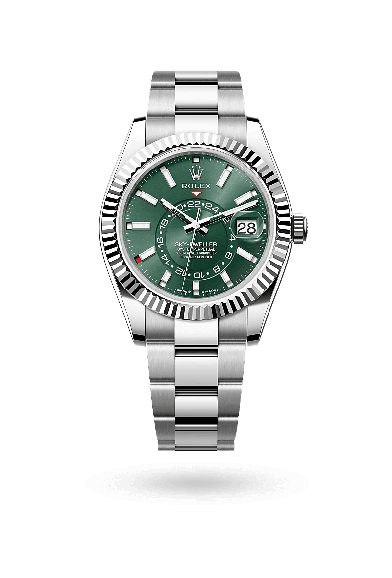 Rolex Sky-Dweller - Oyster, 42 mm, Oystersteel and white gold